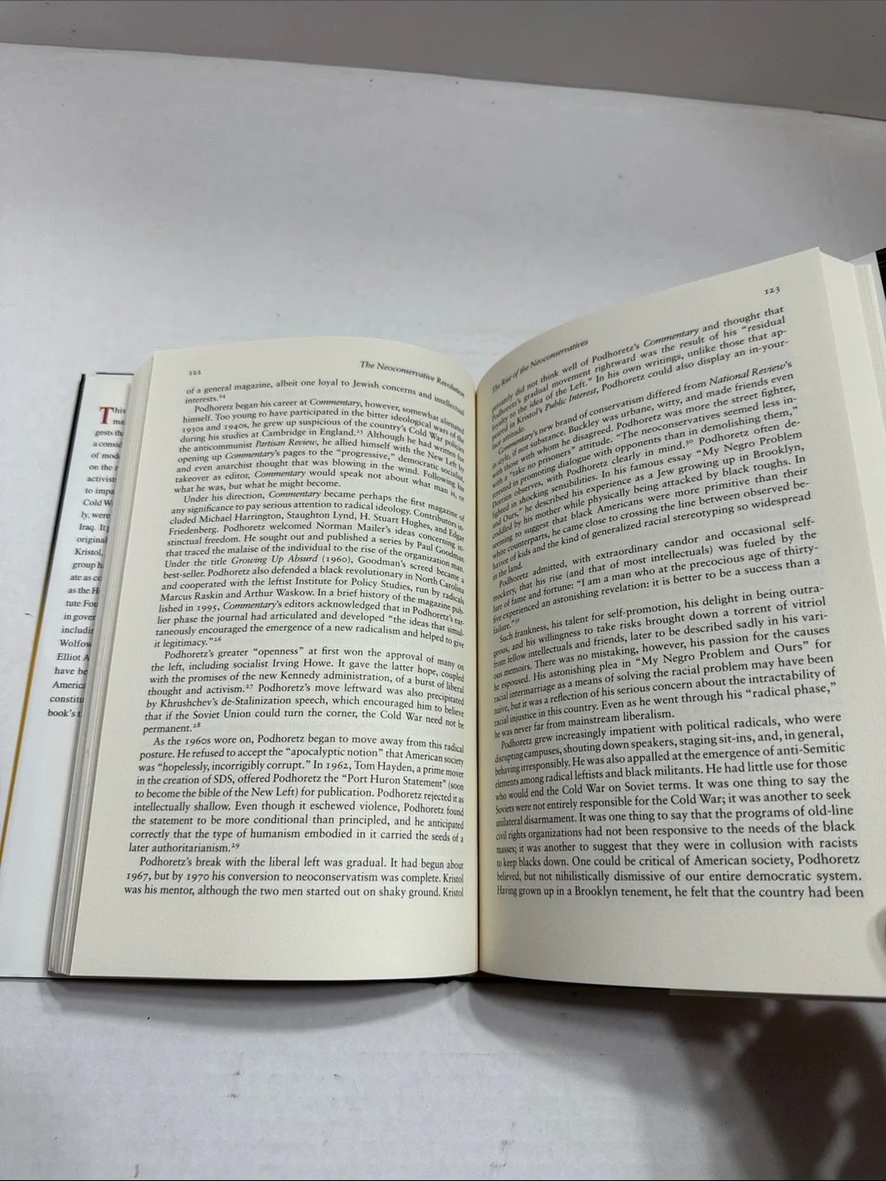 Murray Friedman The Neoconservative Revolution - Yellow and Black Hardcover